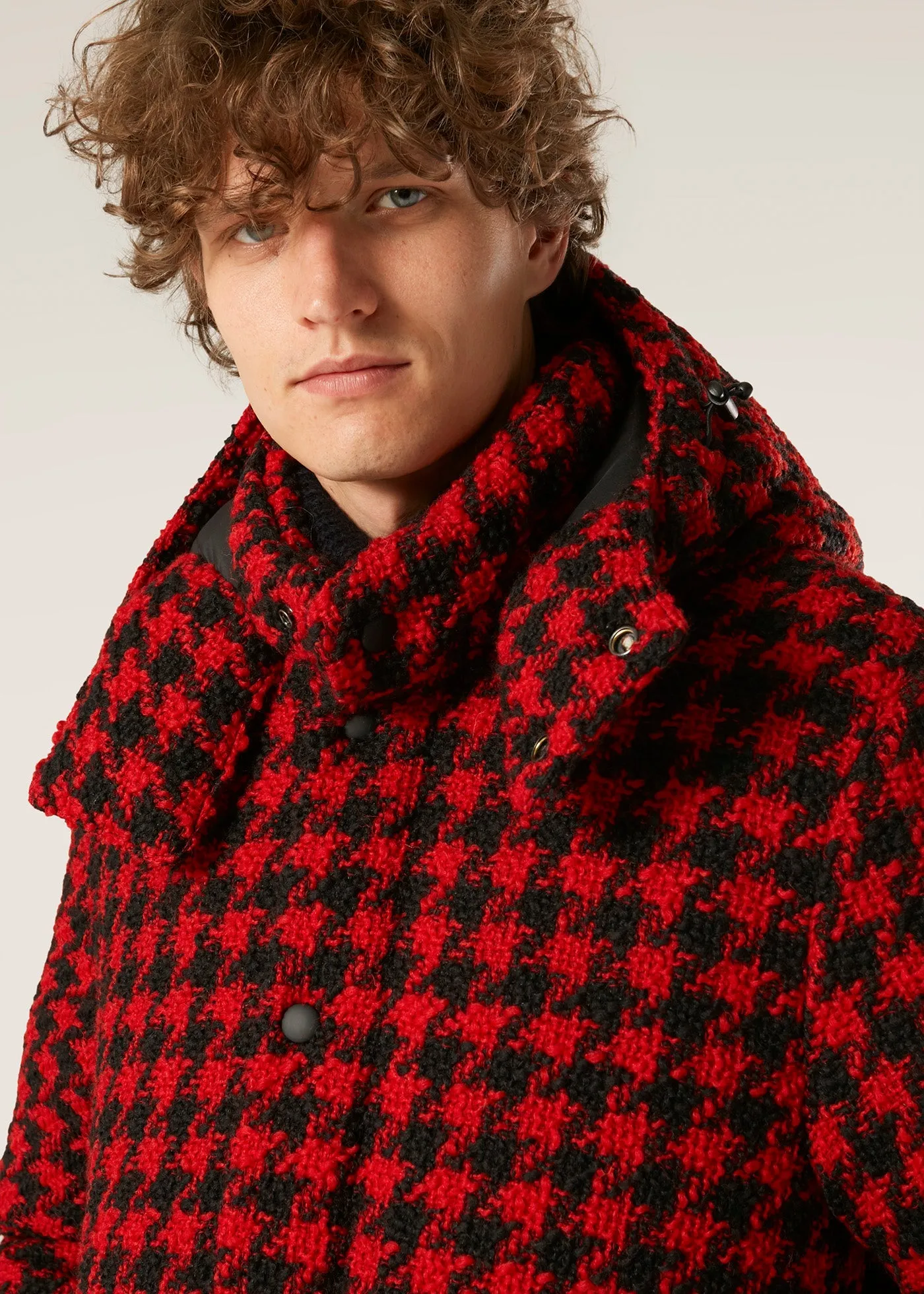 AANGOON PIED DE POULE DOWN JACKET