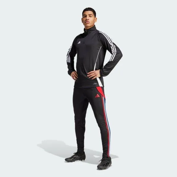 Adidas Men's Tiro 24 Training Pants - Black / Power Red / White / Blue