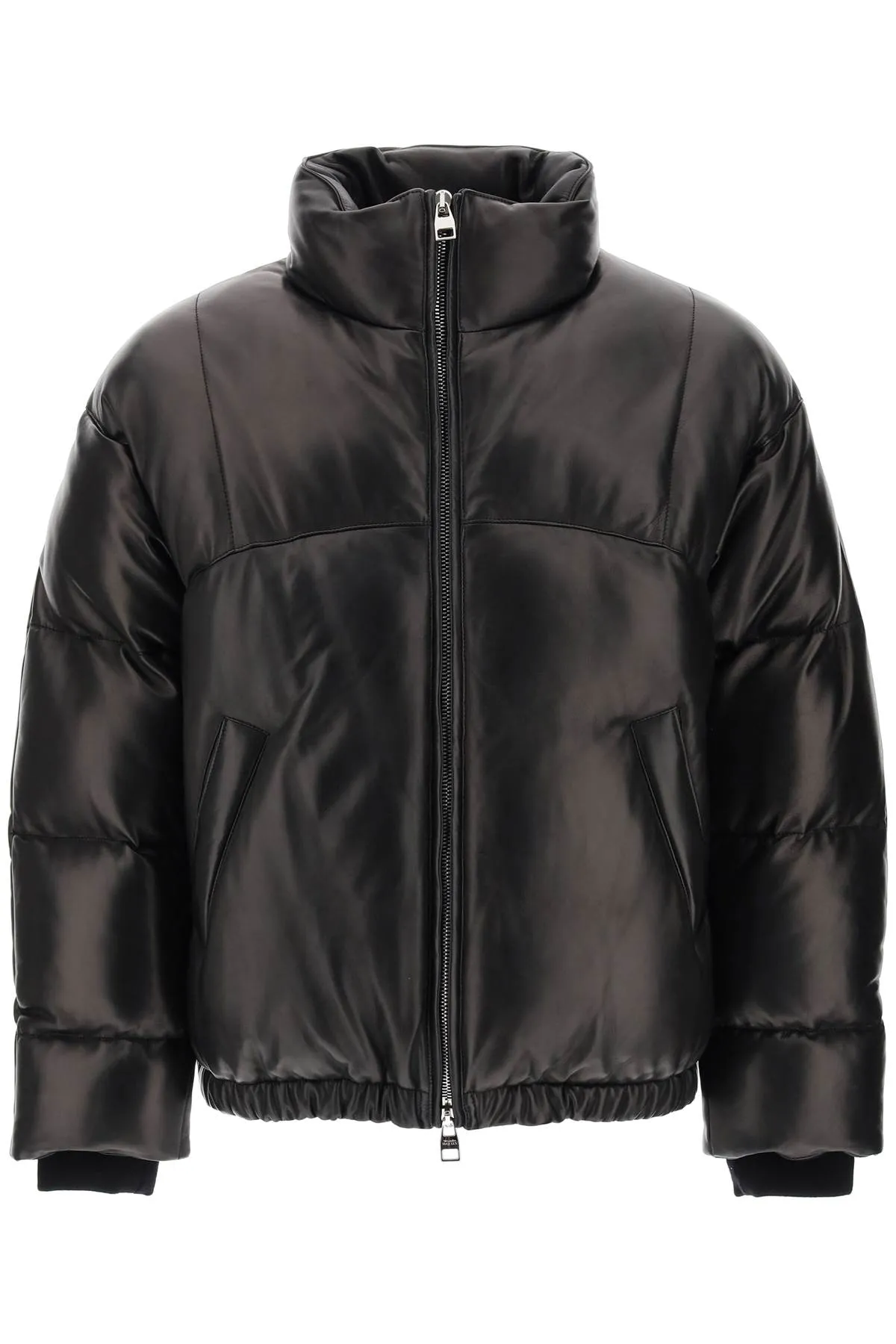 ALEXANDER MCQUEEN Men's Black Quilted Puffer Jacket for FW23