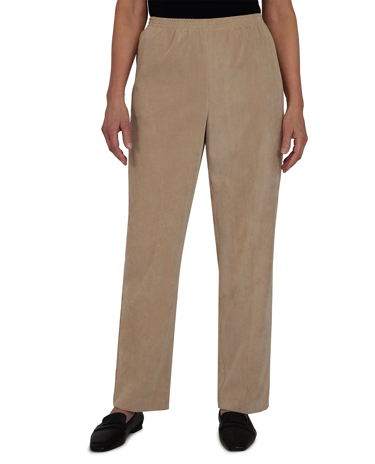 Alfred Dunner Proportioned Medium Corduroy Pant