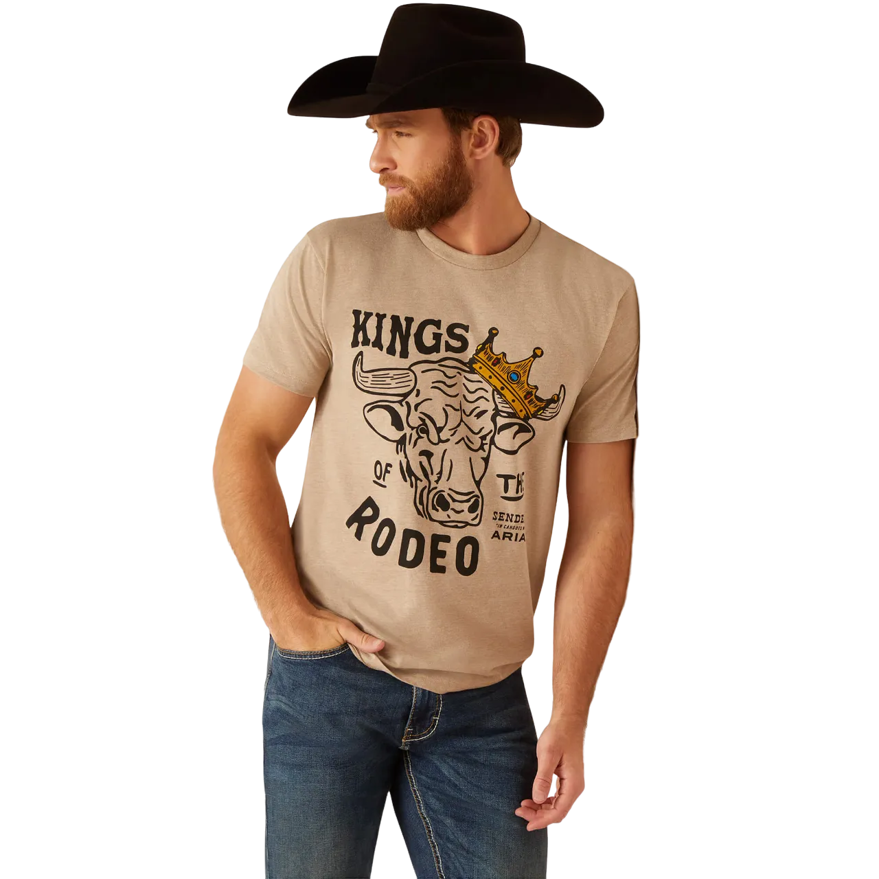 Ariat Clothing Men's Sendero King Cow T-Shirt