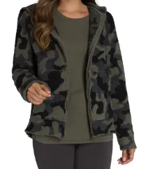 BAREFOOT DREAMS - Cozychic Women's Camo Hoodie in Olive Multi