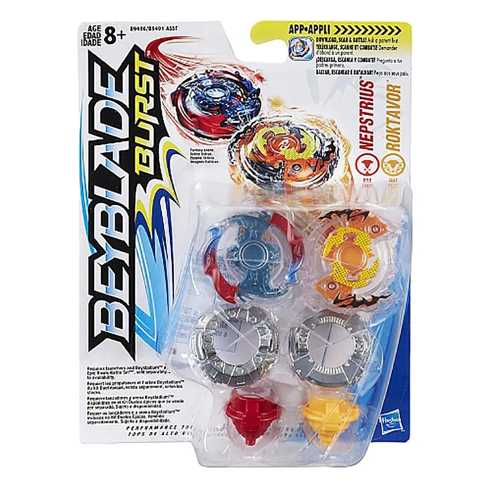 Beyblade Burst Dual Pack Roktavor & Nepstrius