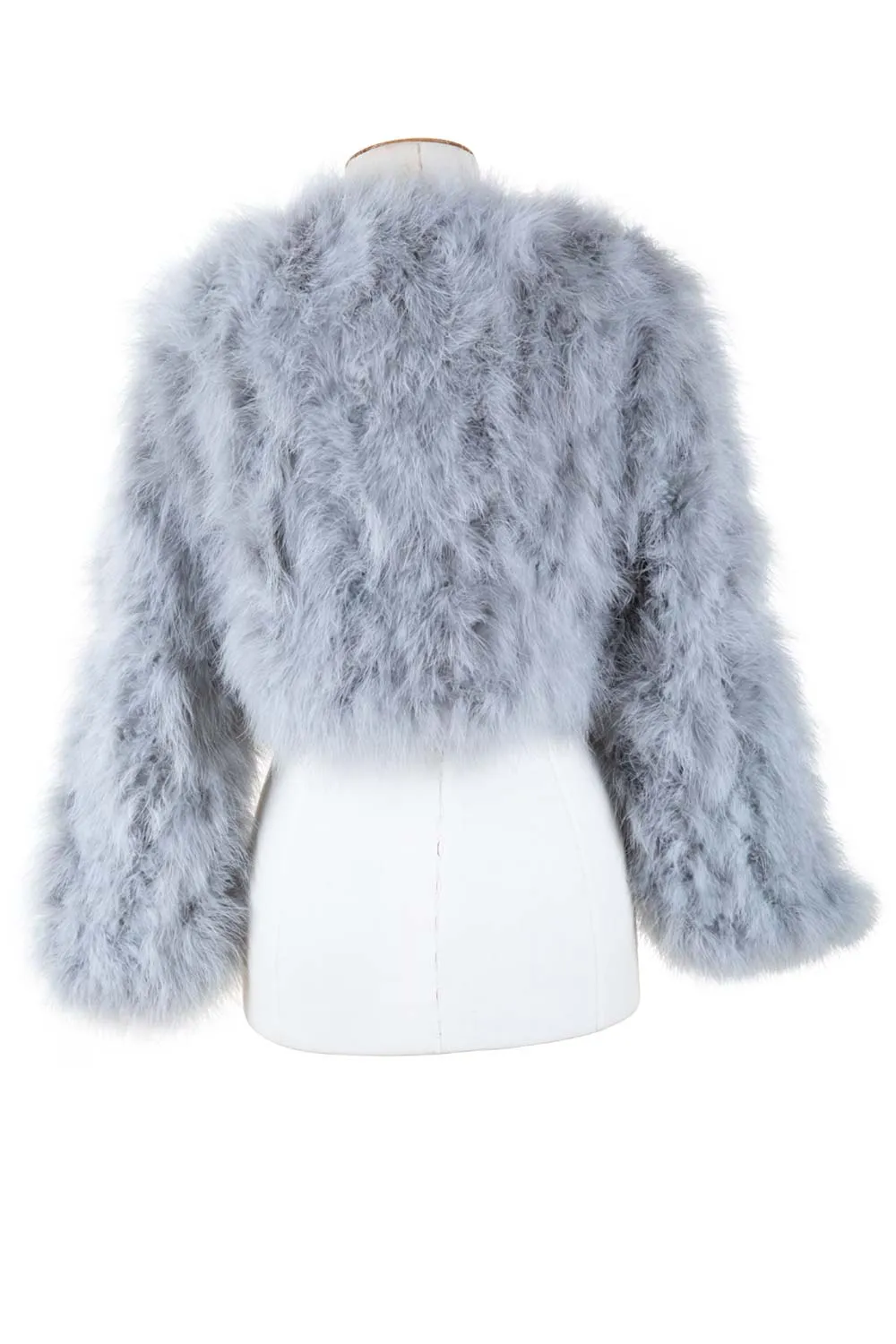 Birds of a Feather - BOAF60 Milly Crop Feather Jacket