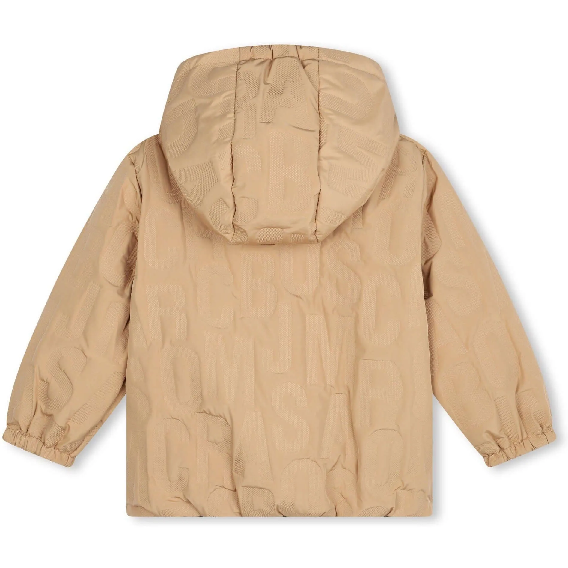 Boys Khaki Reversible Puffer Jacket