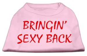 XXXL Pink Screen Print Shirts (Size 20) - Bringin Sexy Back Design