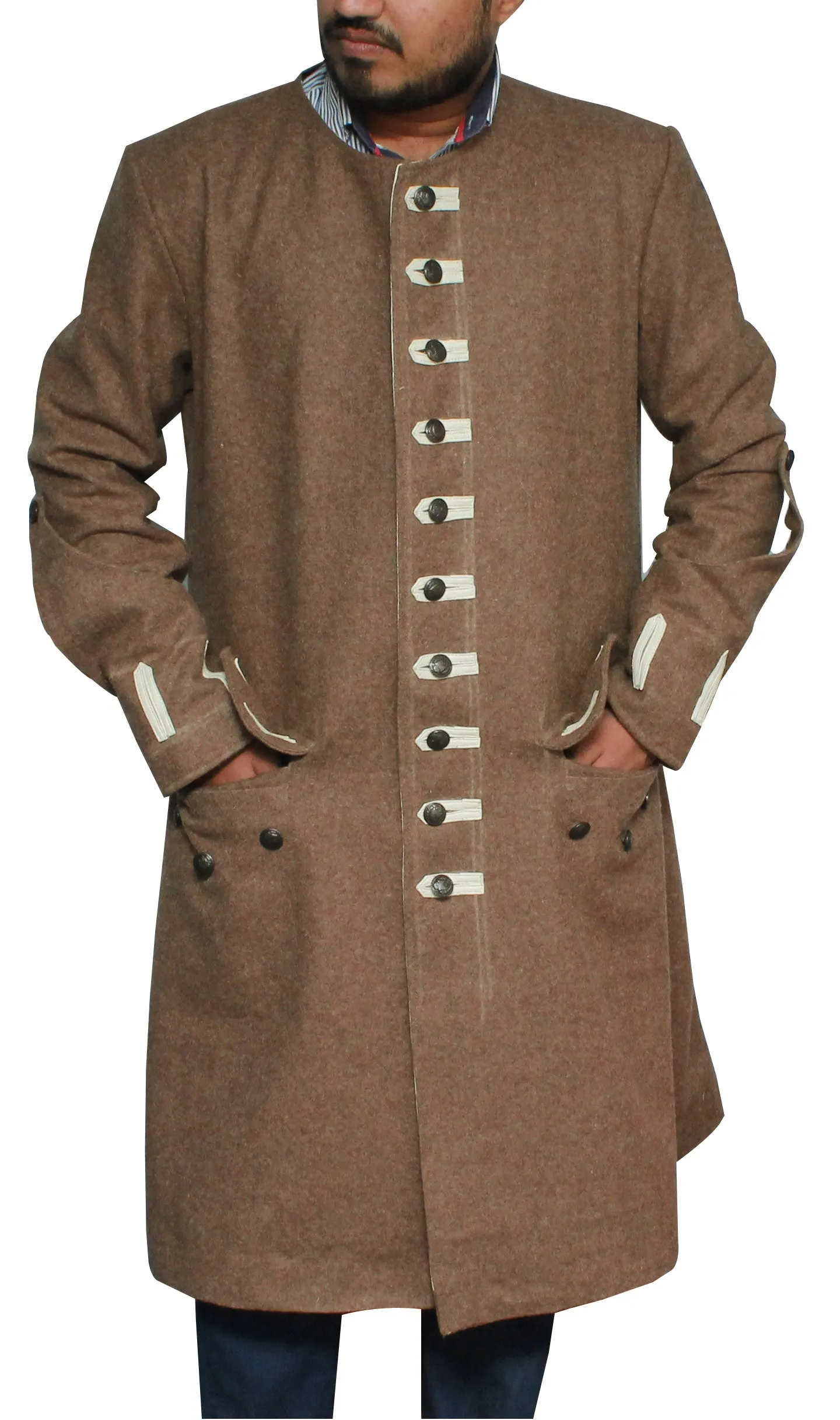 Brown Wool Coat