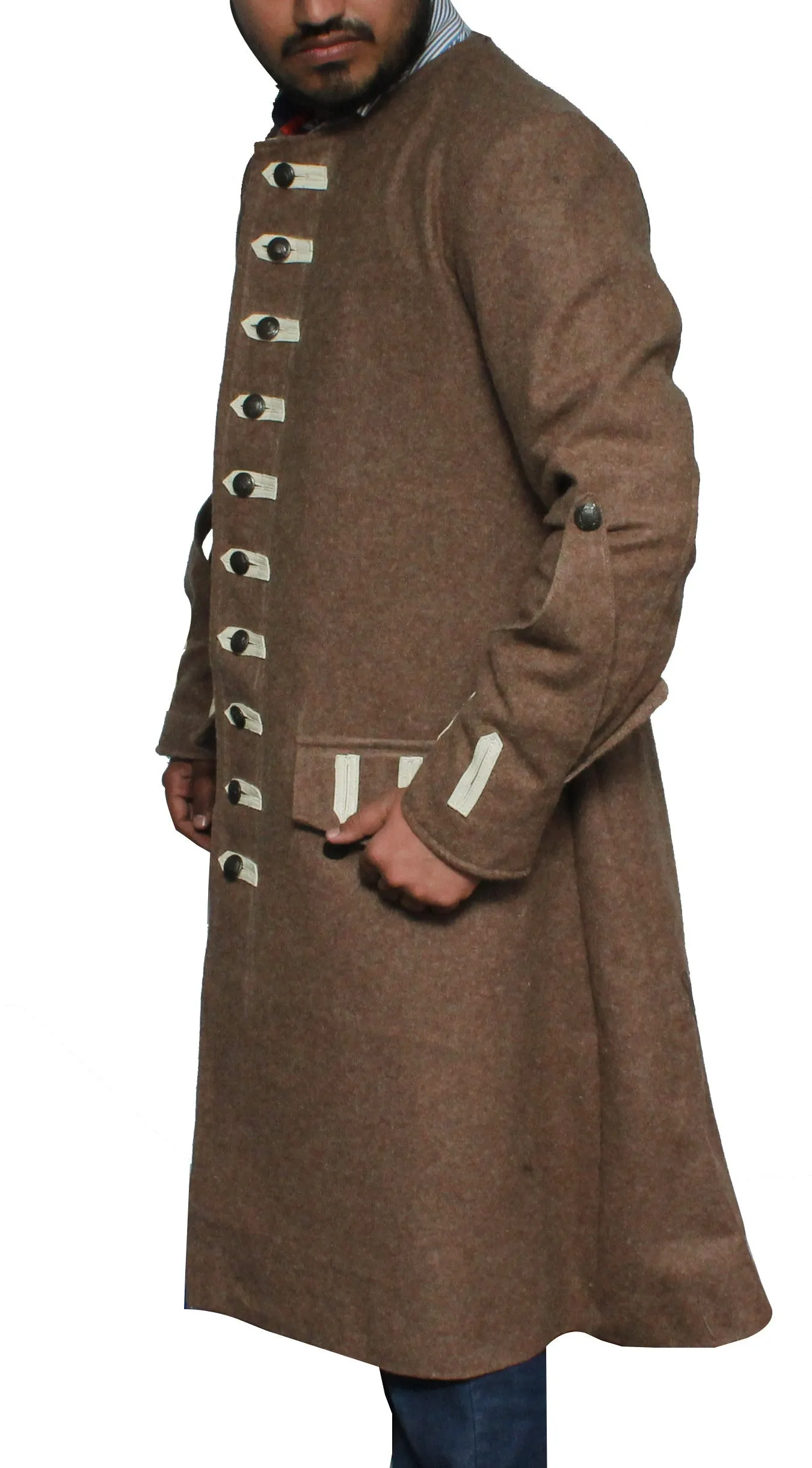 Brown Wool Coat