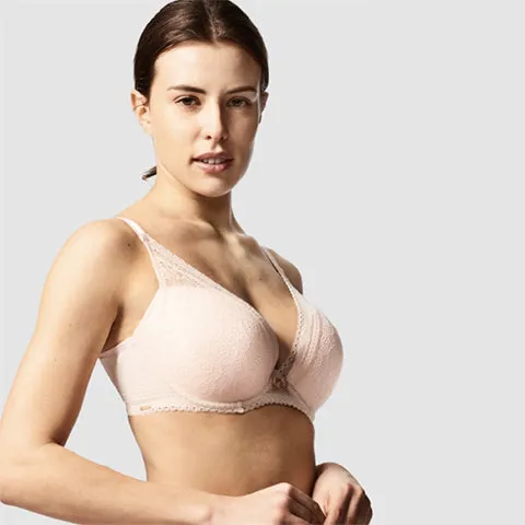 Chantelle Festivite UW Plunge T Shirt Bra Golden Beige