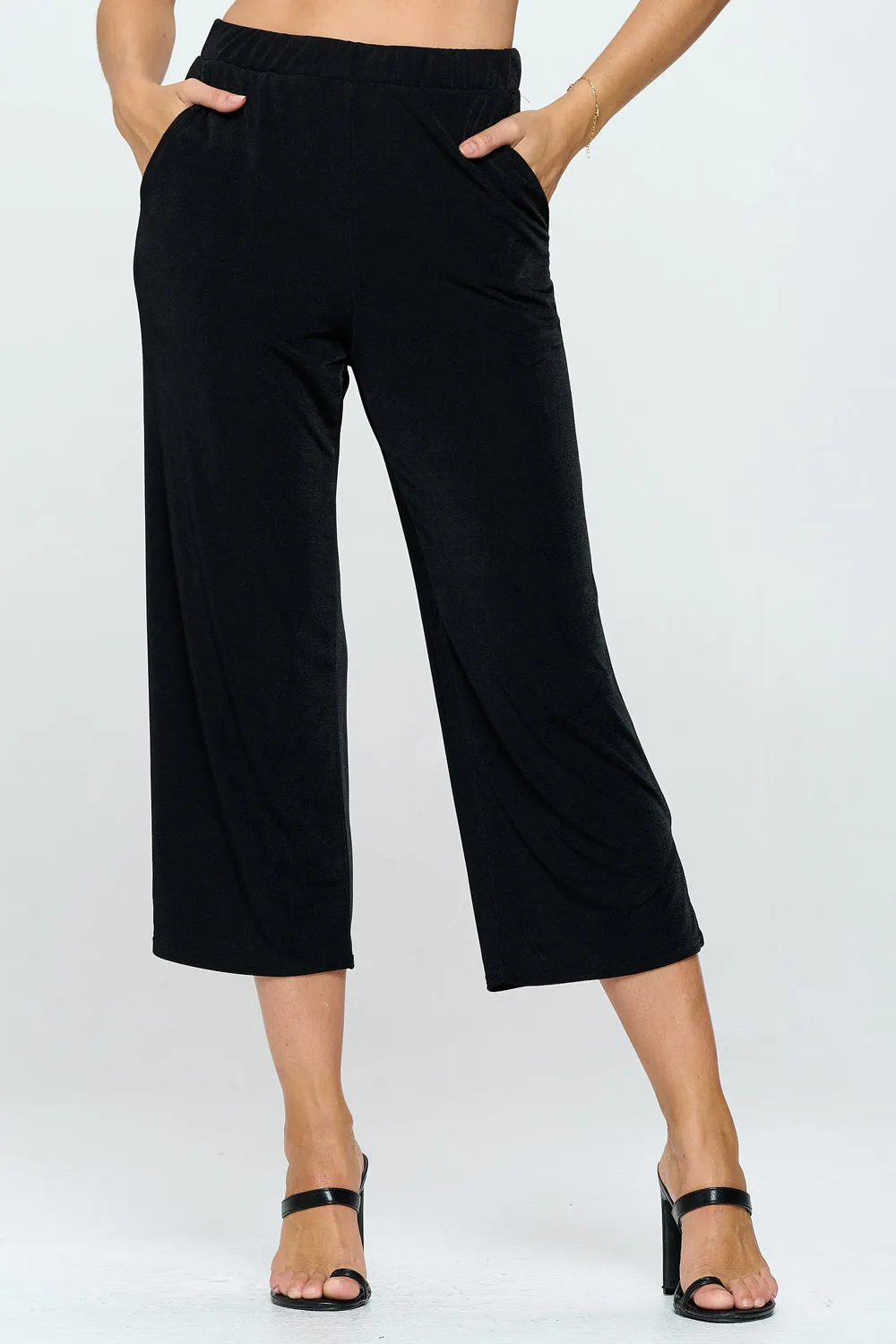 Classic Wide Leg Ankle Pants-5039BN-ARS1-K