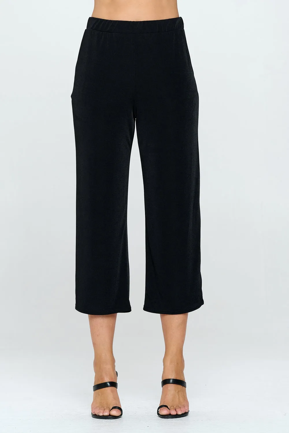 Classic Wide Leg Ankle Pants-5039BN-ARS1-K