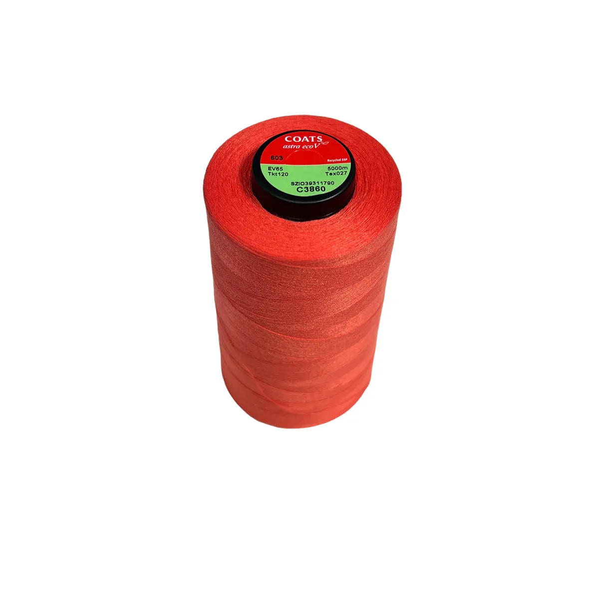 Coats Astra EcoVerde 120 Recycled Polyester Sustainable Thread - 5000m Cones