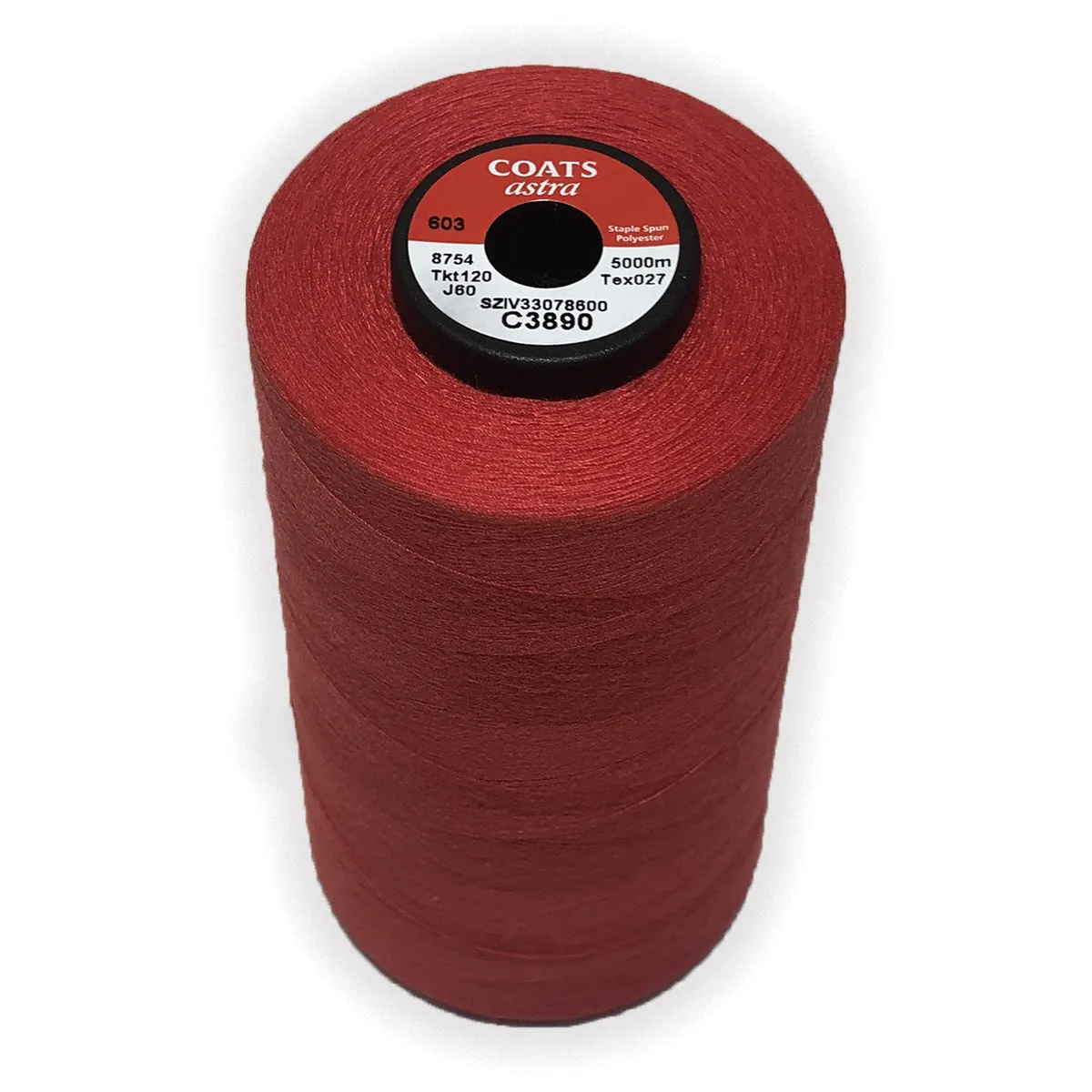 Coats Astra General Use 120 Thread - 5000m Cones