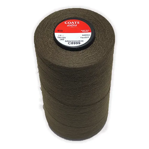 Coats Astra General Use 120 Thread - 5000m Cones