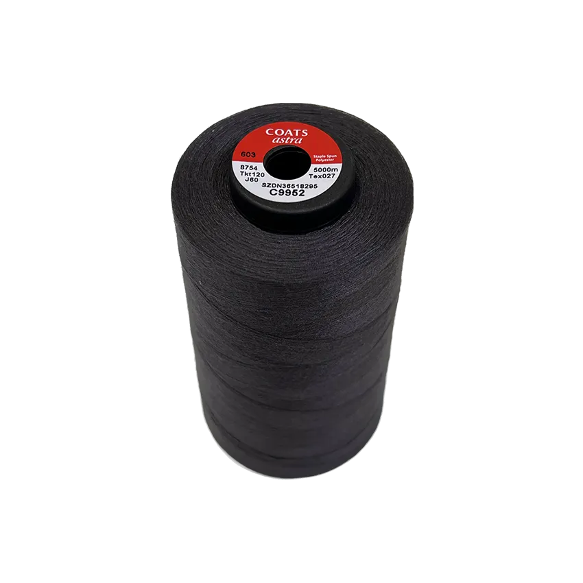 Coats Astra General Use 120 Thread - 5000m Cones