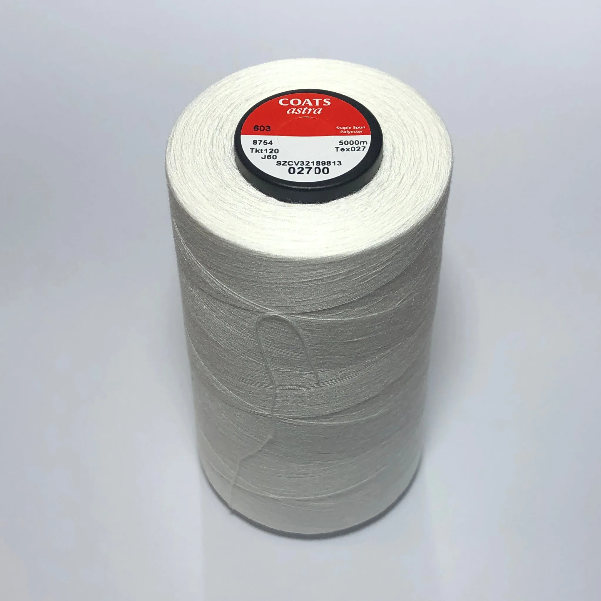 Coats Astra General Use 120 Thread - 5000m Cones