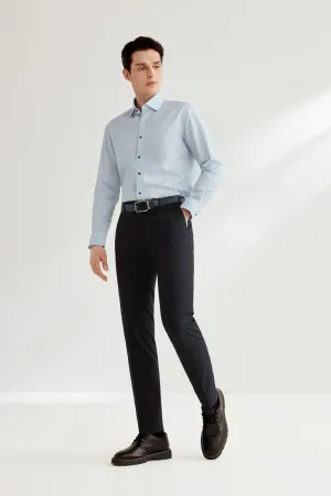 Compact Multi-Way Stretch Formal Pants in Slim Fit