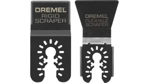 Dremel MM620U Universal Dual Interface Rigid & Flexible Scrapers (2-Pieces) 2"