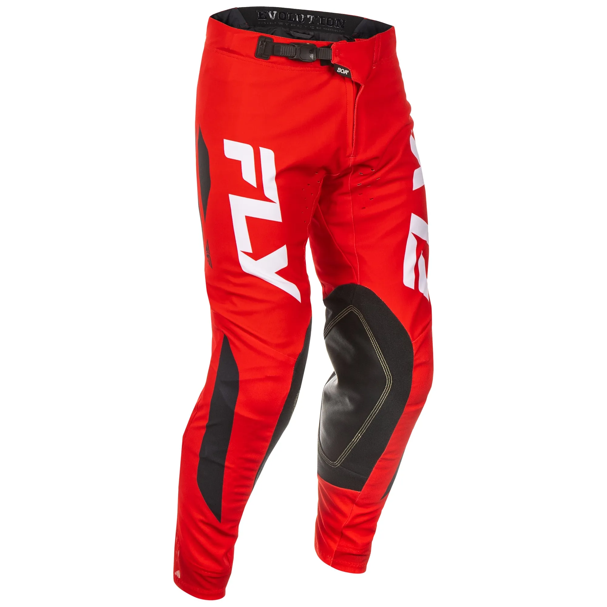 Fly Racing 2025 Evolution DST Pants Red White Black