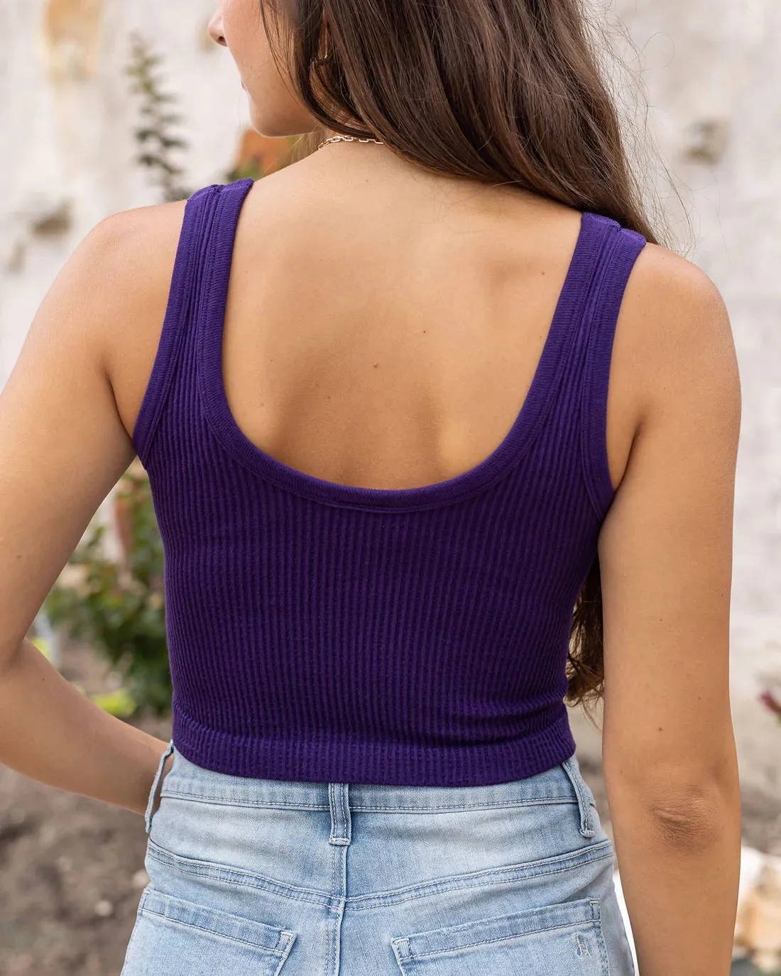 Grace & Lace Brami - V Neck {deep purple}