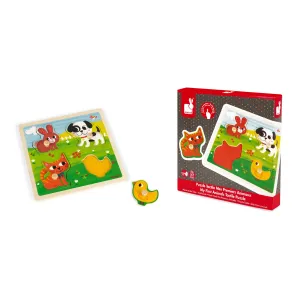 Janod Tactile Puzzle - My First Animals