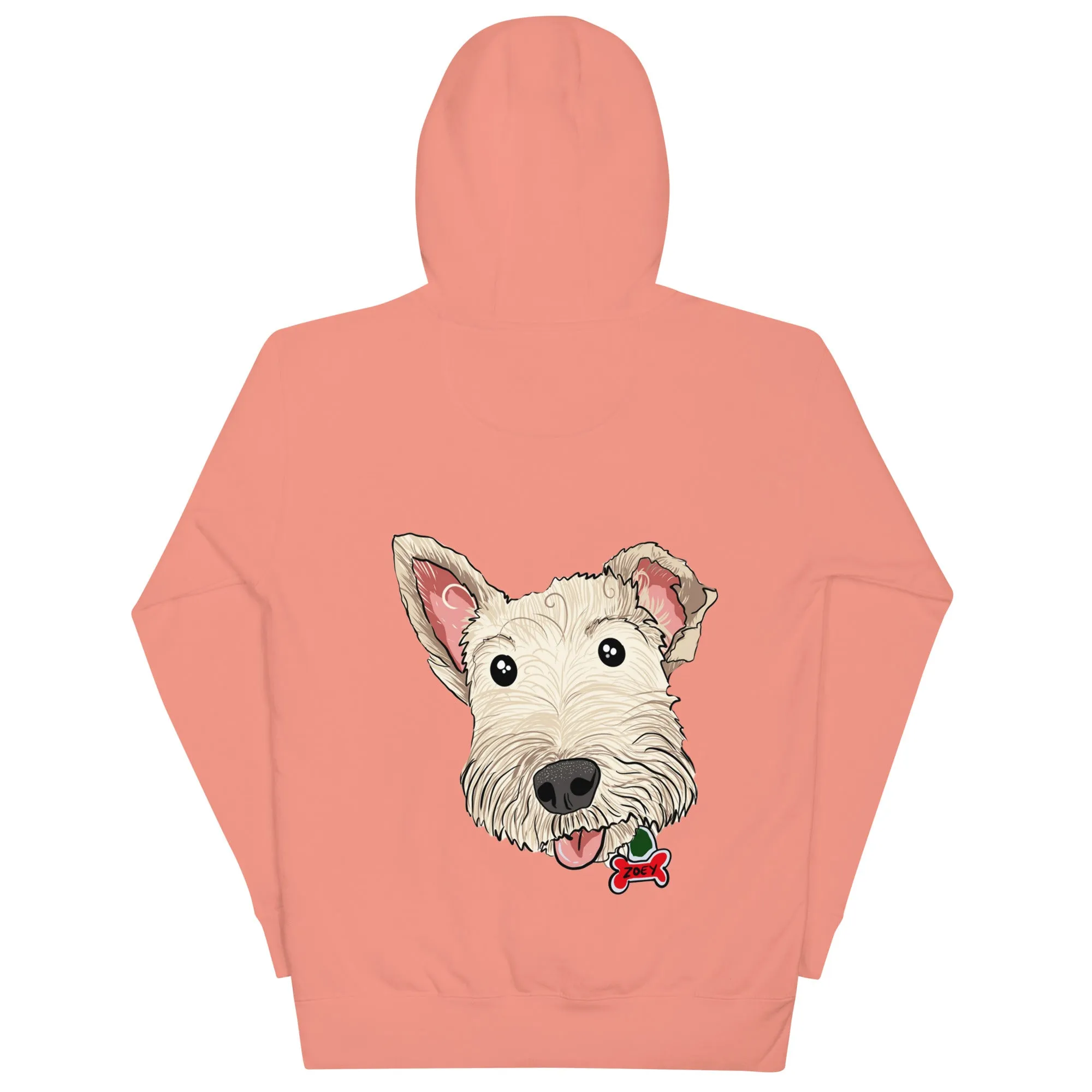 Kawaii Zoey Back Print Hoodie