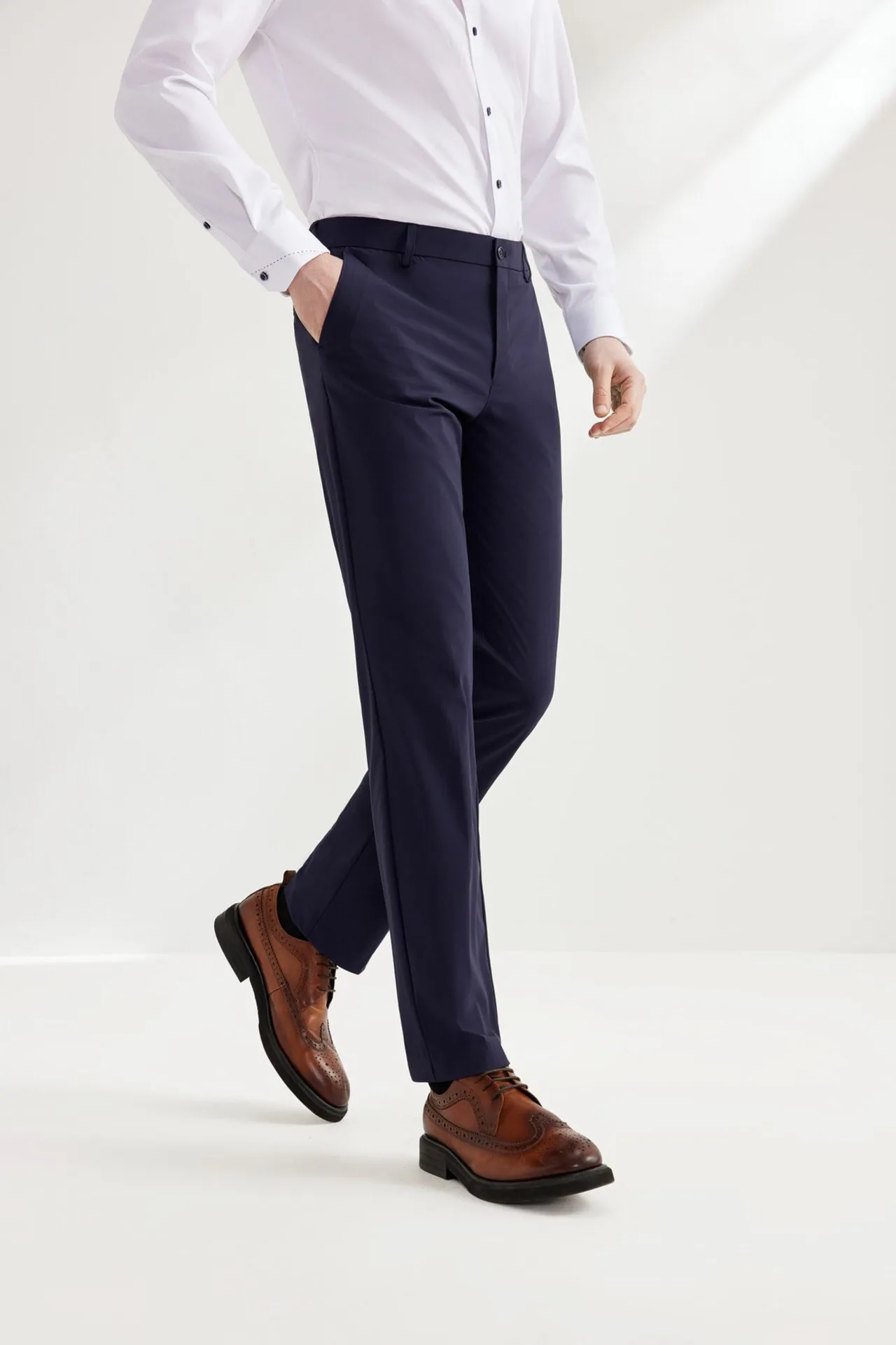 Lightweight Ultra Stretch Formal Pants in Smart Fit