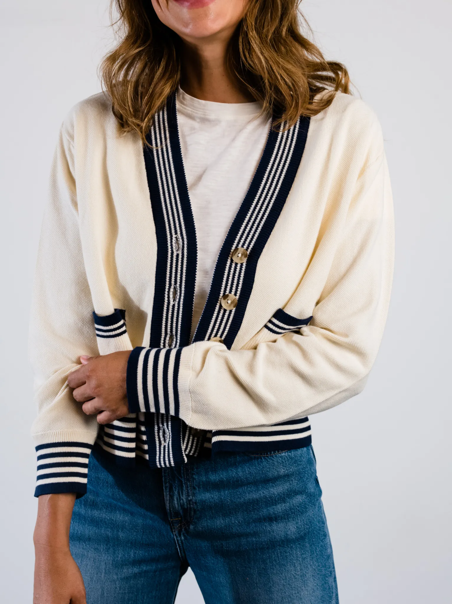 Madilyn Varsity Cardigan