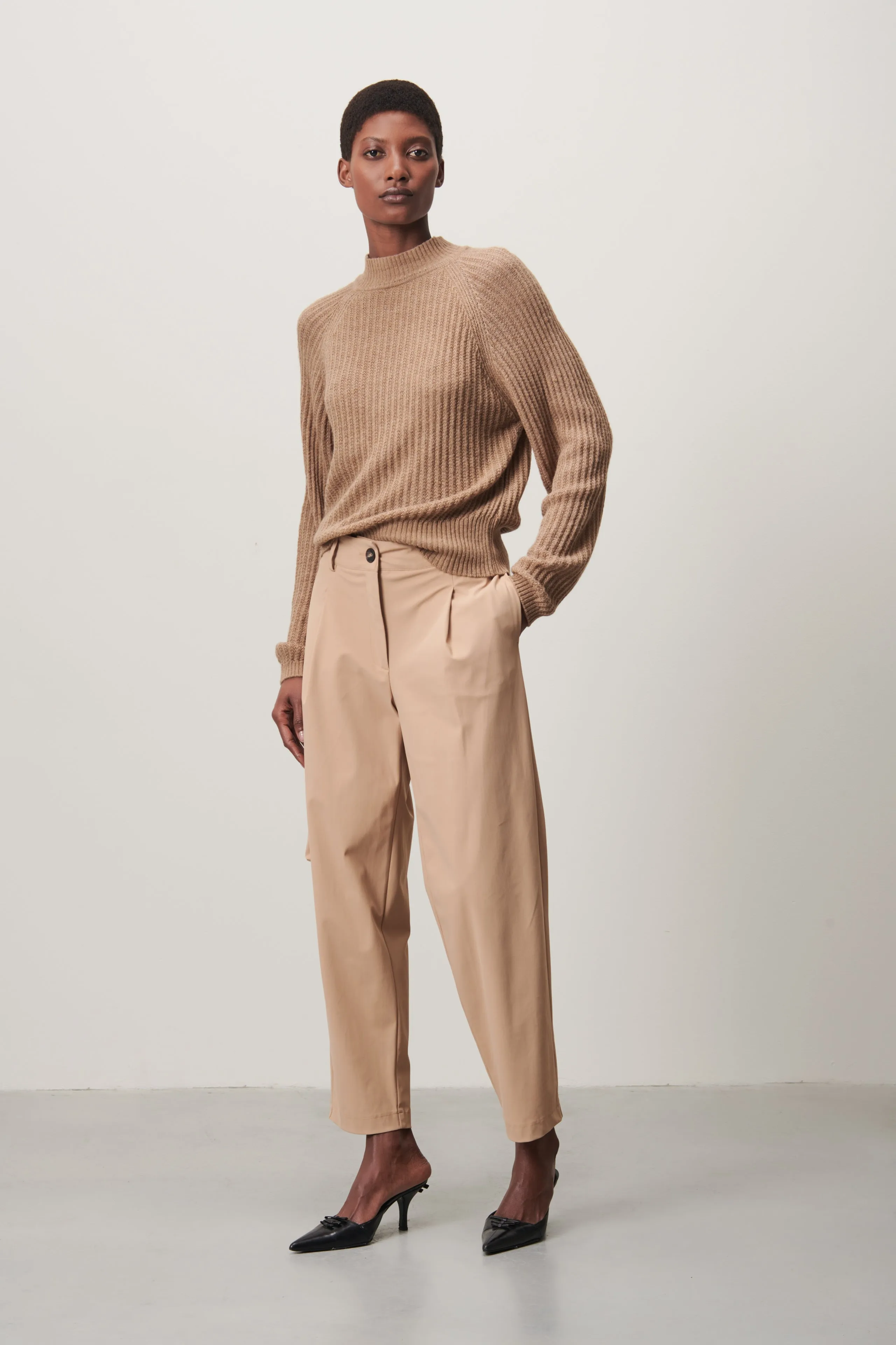 Marc/P Pants Technical Jersey | Beige