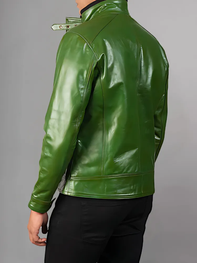 Mens Guardian Jacket With a stand-up collar and patch pockets