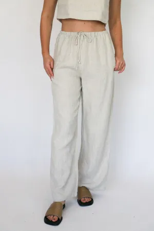 Natural Linen Novah Pant