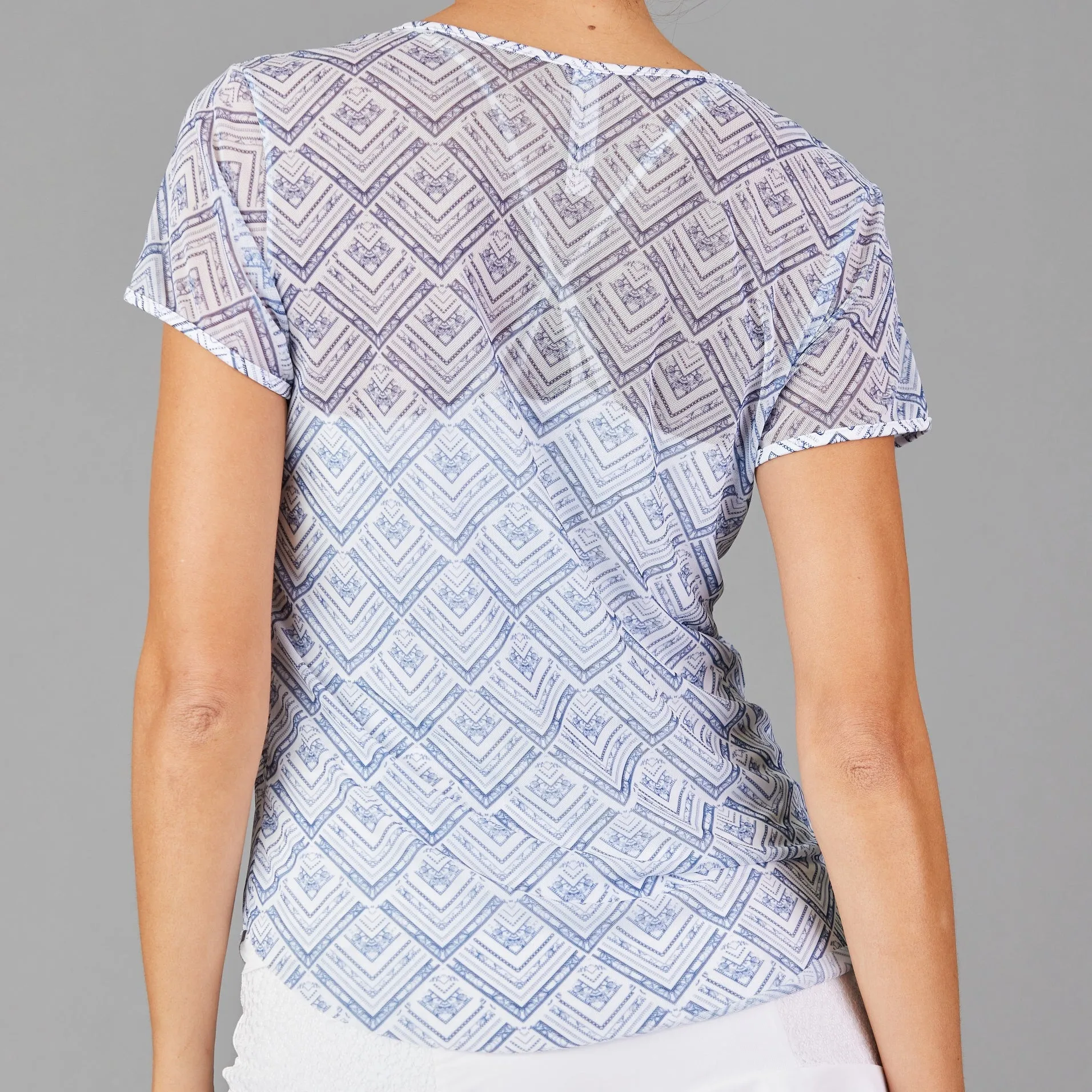 Navia LE Mesh Layering Tee (print)