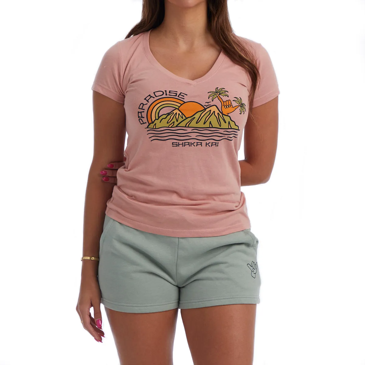 Paradise V-Neck T-Shirt