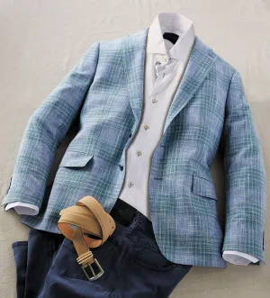 Patrick James Plaid Sport Coat