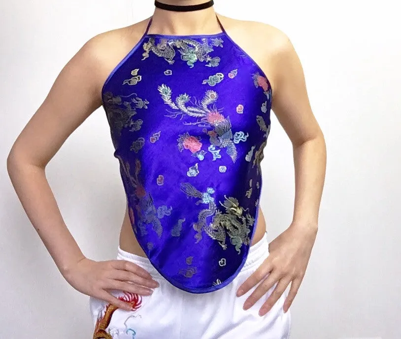 PHOENIX DRAGON SILKY TOP