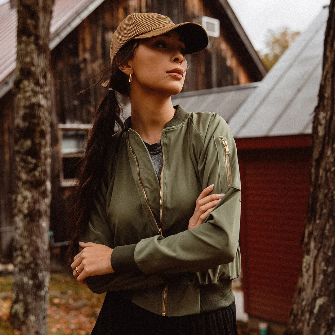 Sage Bomber Jacket