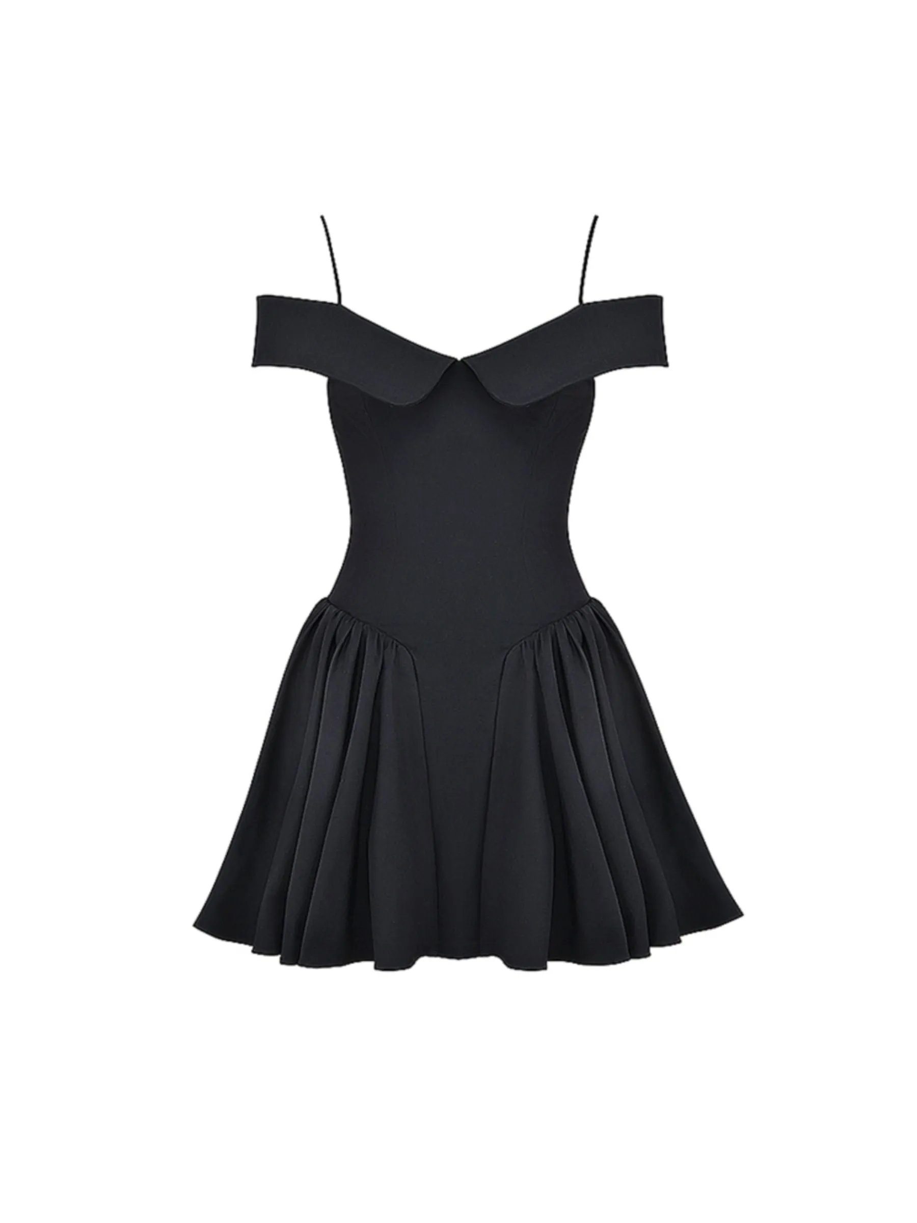 Solomia Off-Shoulder Flare Dress