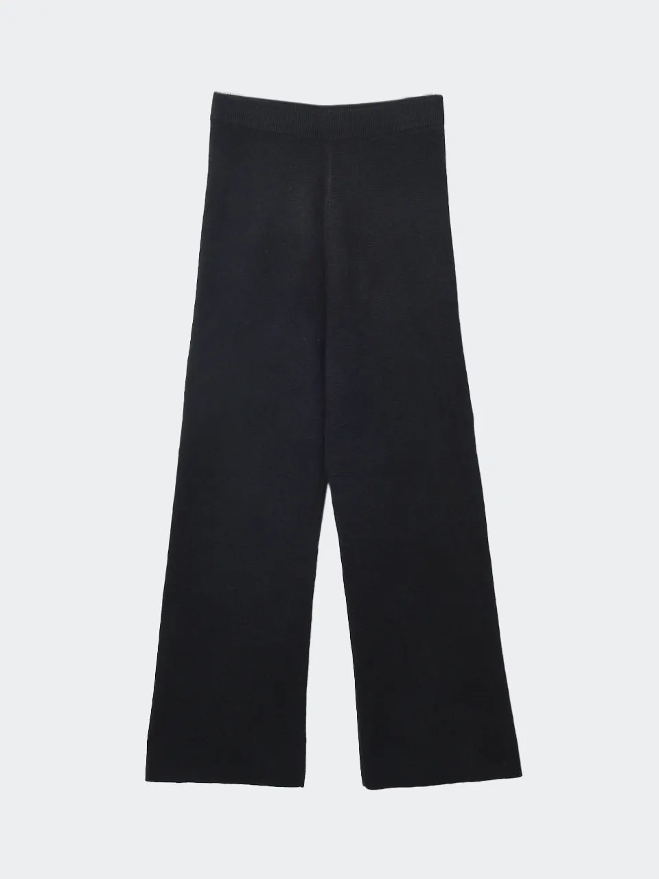 Straight Fit Pants_Black