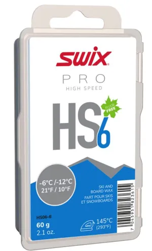 Swix HS6 Blue Ski Wax