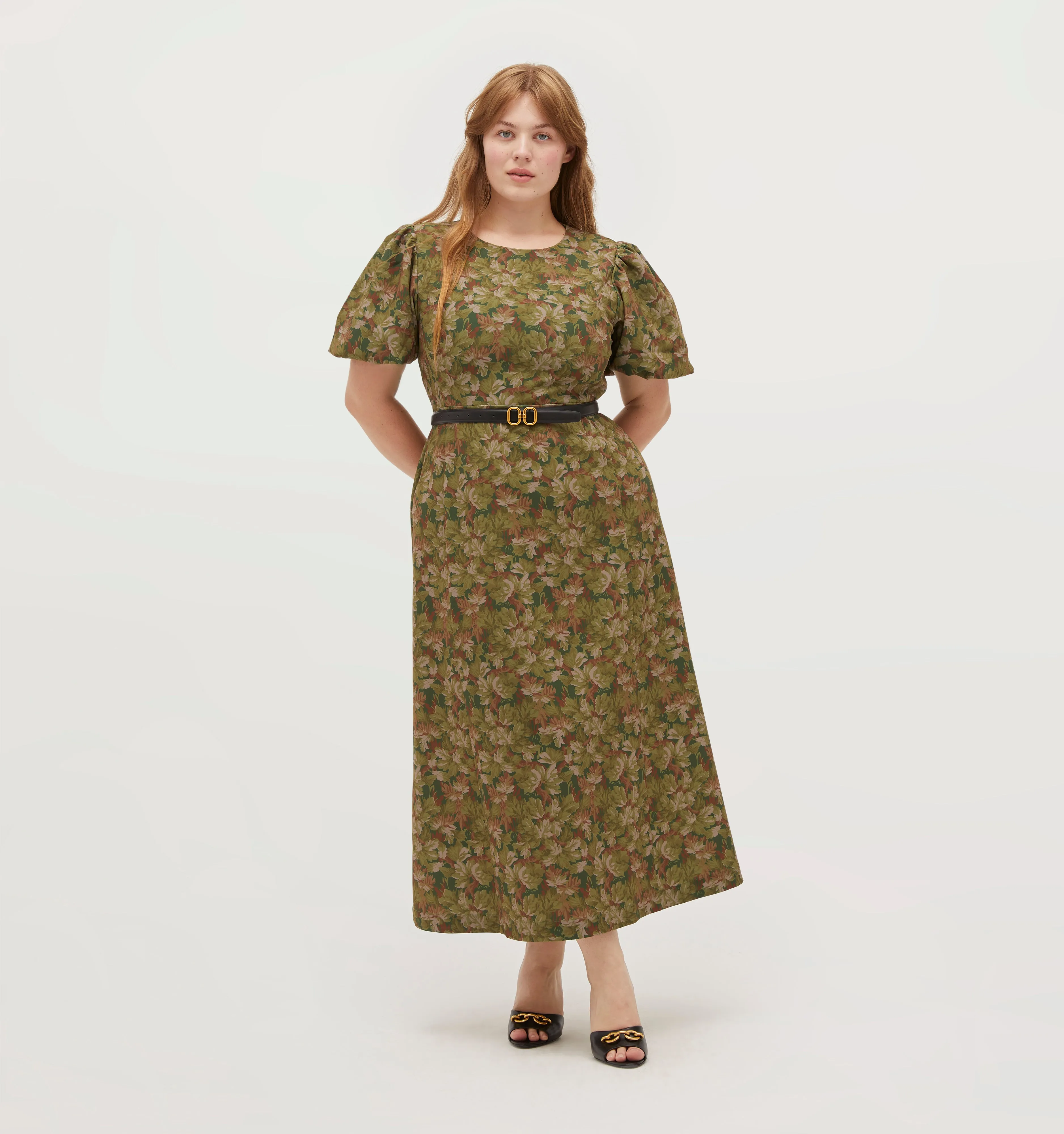 The Constance Dress - Foliage