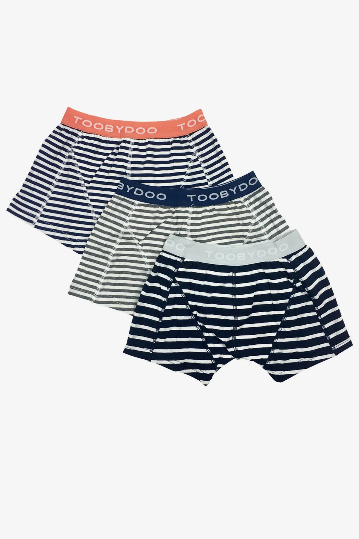 Toobydoo Boys Underwear 3-Pack - Stripe (Size 3/4 left)