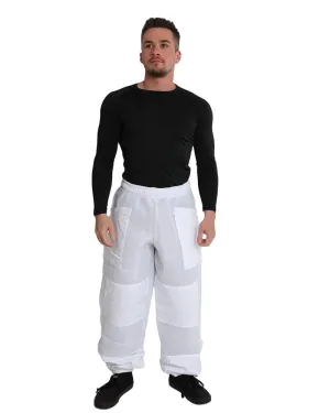 Ventilated  Beekeeper Pants for Protection During Bee Hive Maintenance