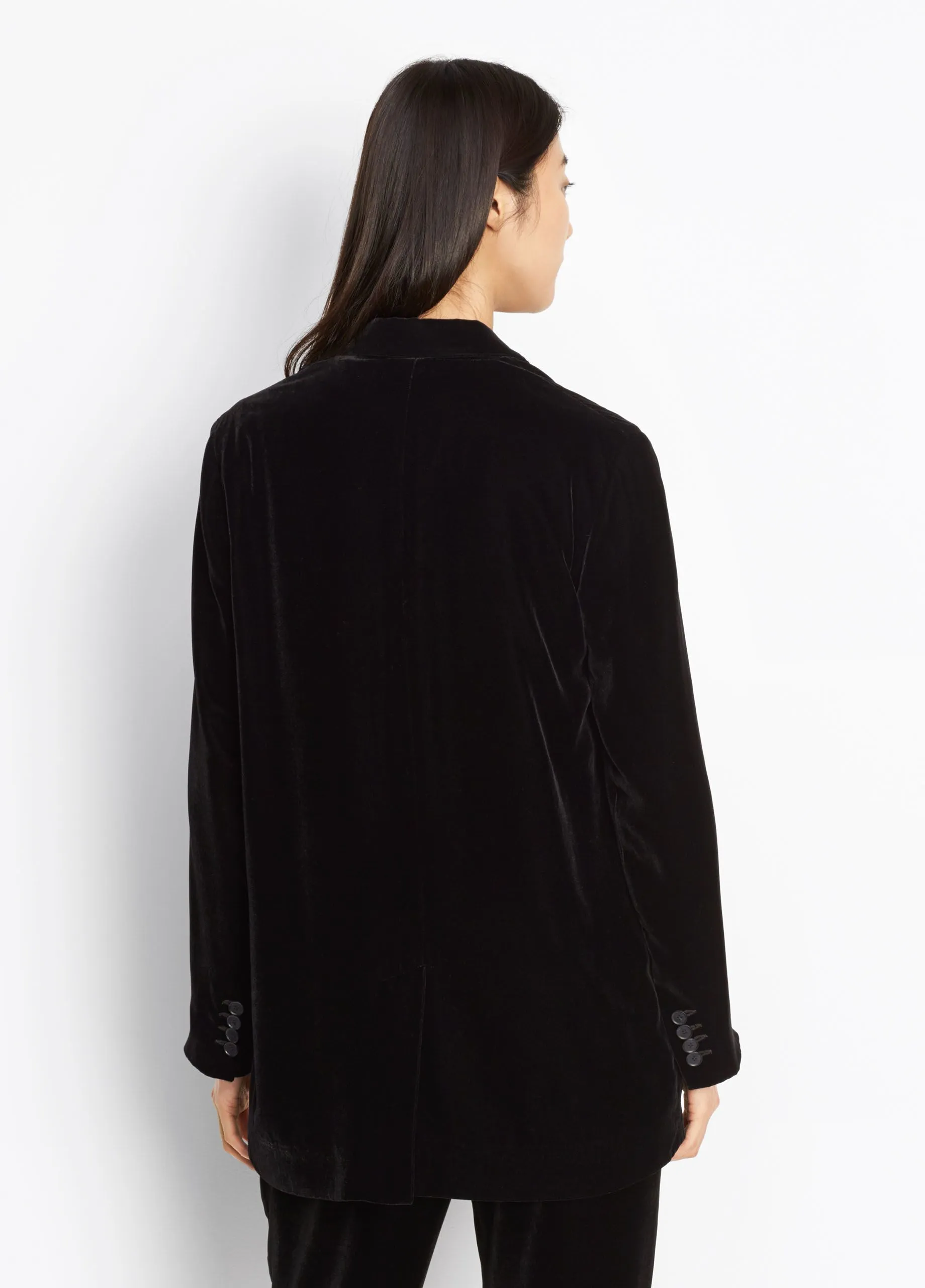 Vince - Velvet Boyfriend Blazer