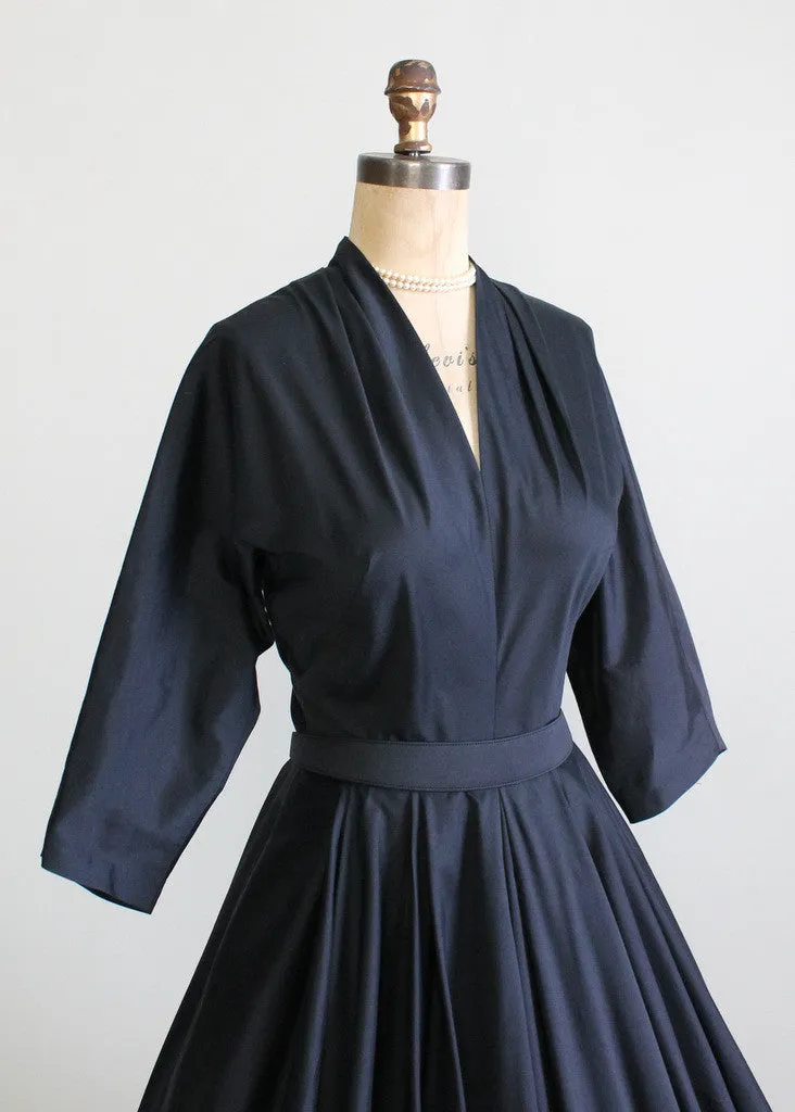 Vintage 1950s Norman Wiatt Day to Night Dress