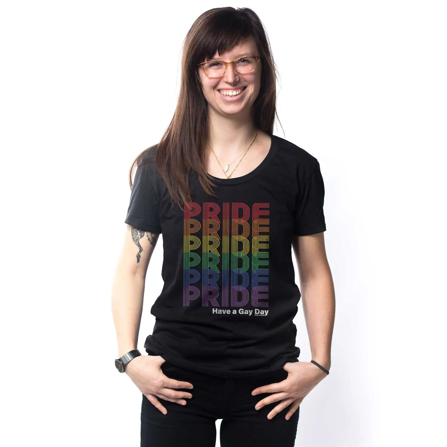 Women's Pride Rainbow Fade T-shirt