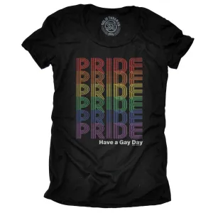 Women's Pride Rainbow Fade T-shirt